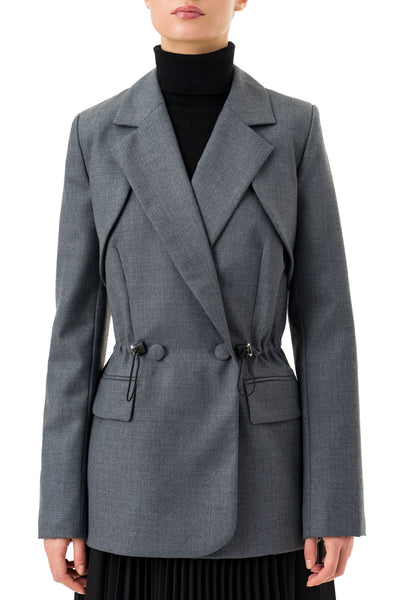 Olivia Grey Suit Jacket