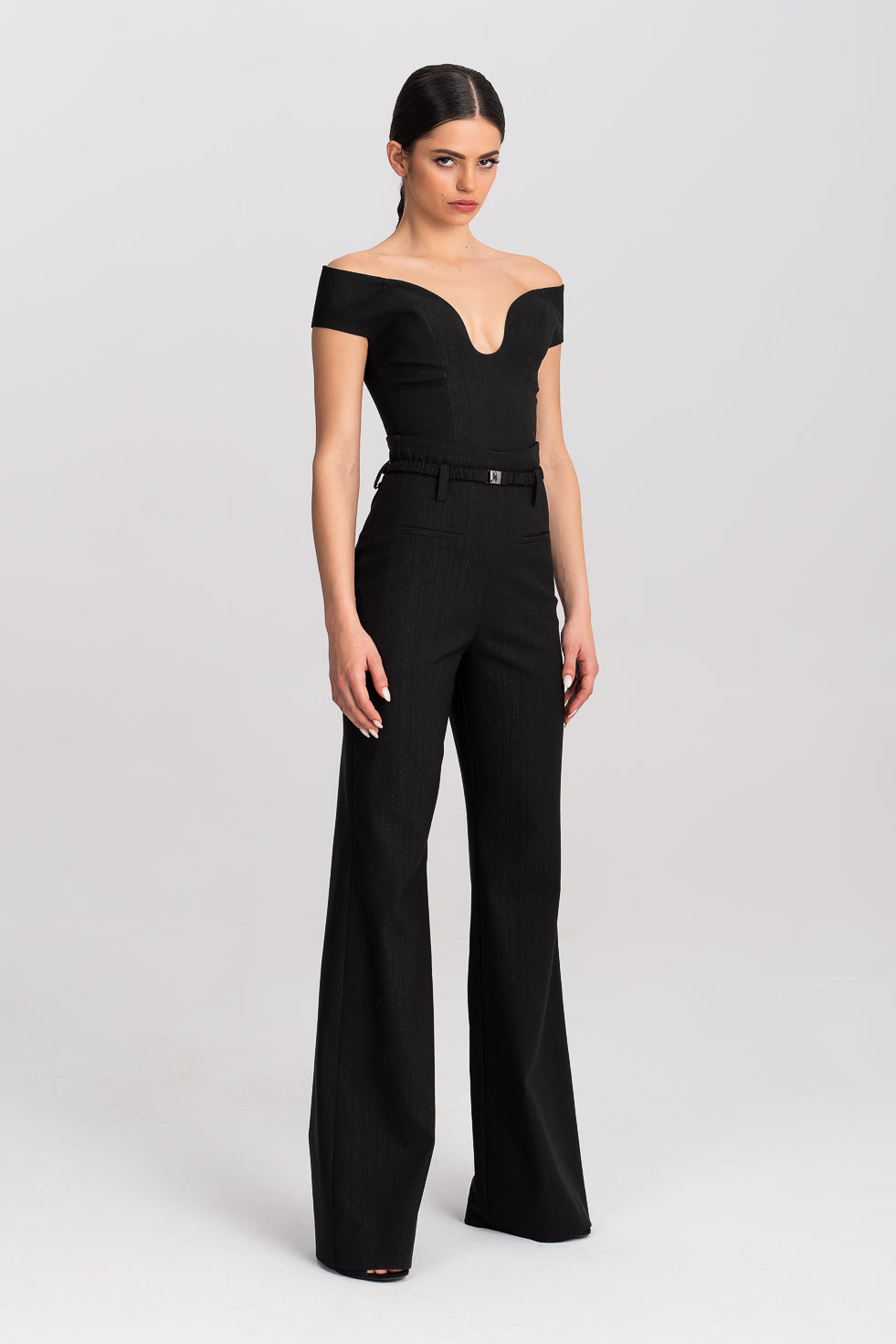 'Leah' Off-The-Shoulder Low Cut Top – Other Theory