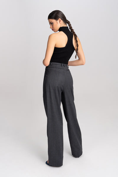 'LANE' PLEATED SUITE TROUSERS